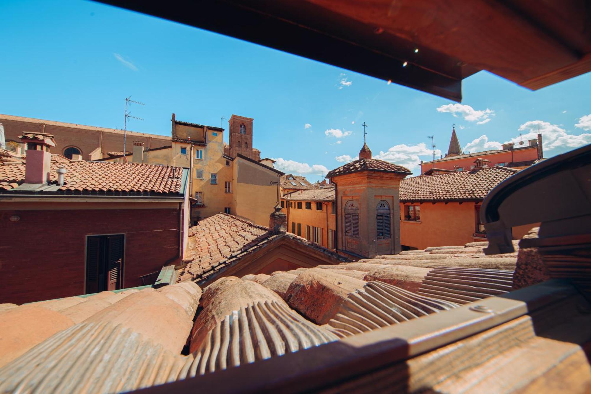 The Gallery Apartment Center Bologna Luaran gambar